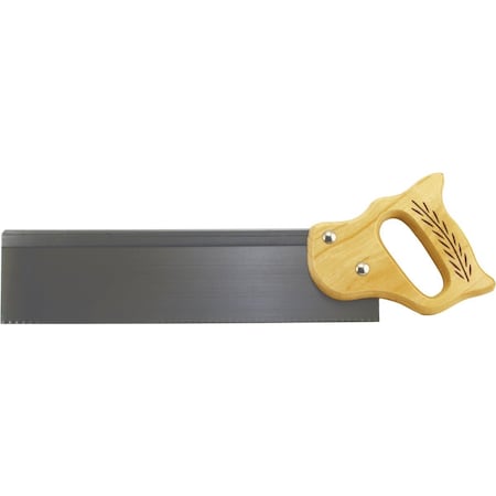 All-Source 14 In. L. Blade 16 TPI Hardwood Handle Back Saw 262MM14